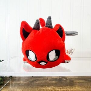 Aphmau Plush 6" MeeMeows Devil Nether Cat Kitten from Litter 2 Red